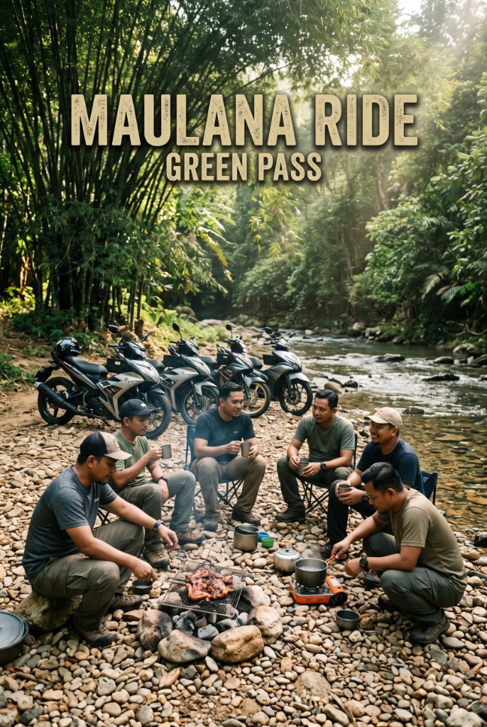 Poster Rasmi Maulana Ride Green Pass